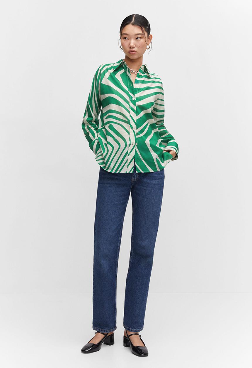 MANGO - Shirt samsara - natural