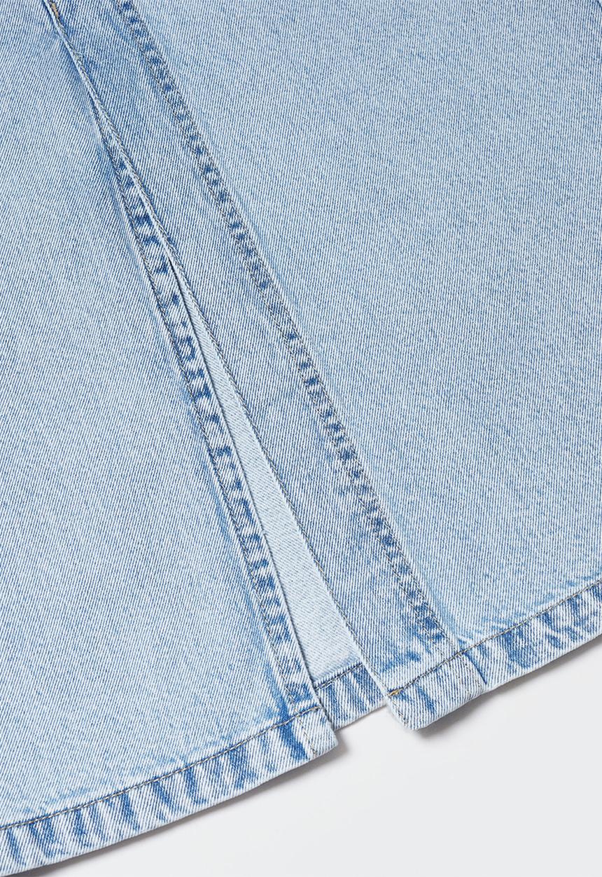 MANGO - Skirt soleil - open blue