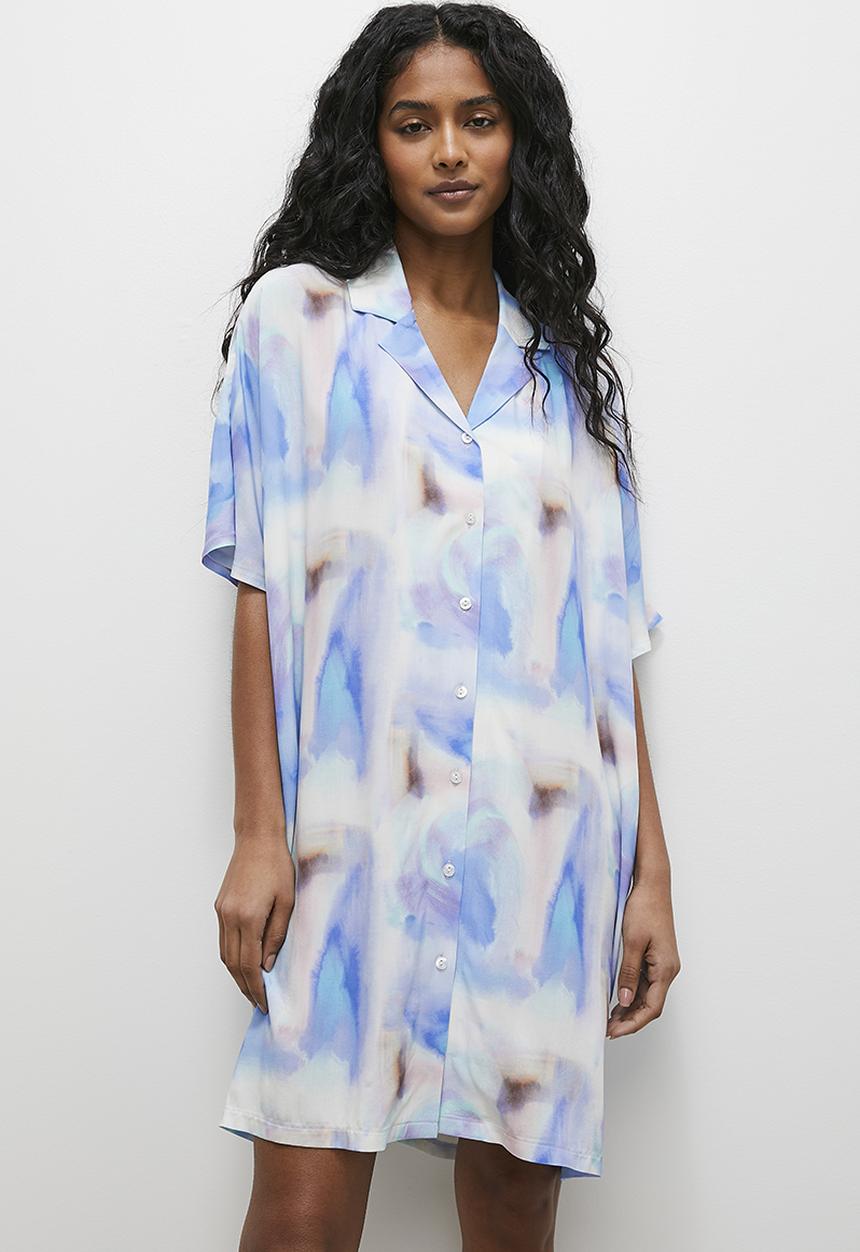 Superbalist - Short sleeve sleep shirt - multi 