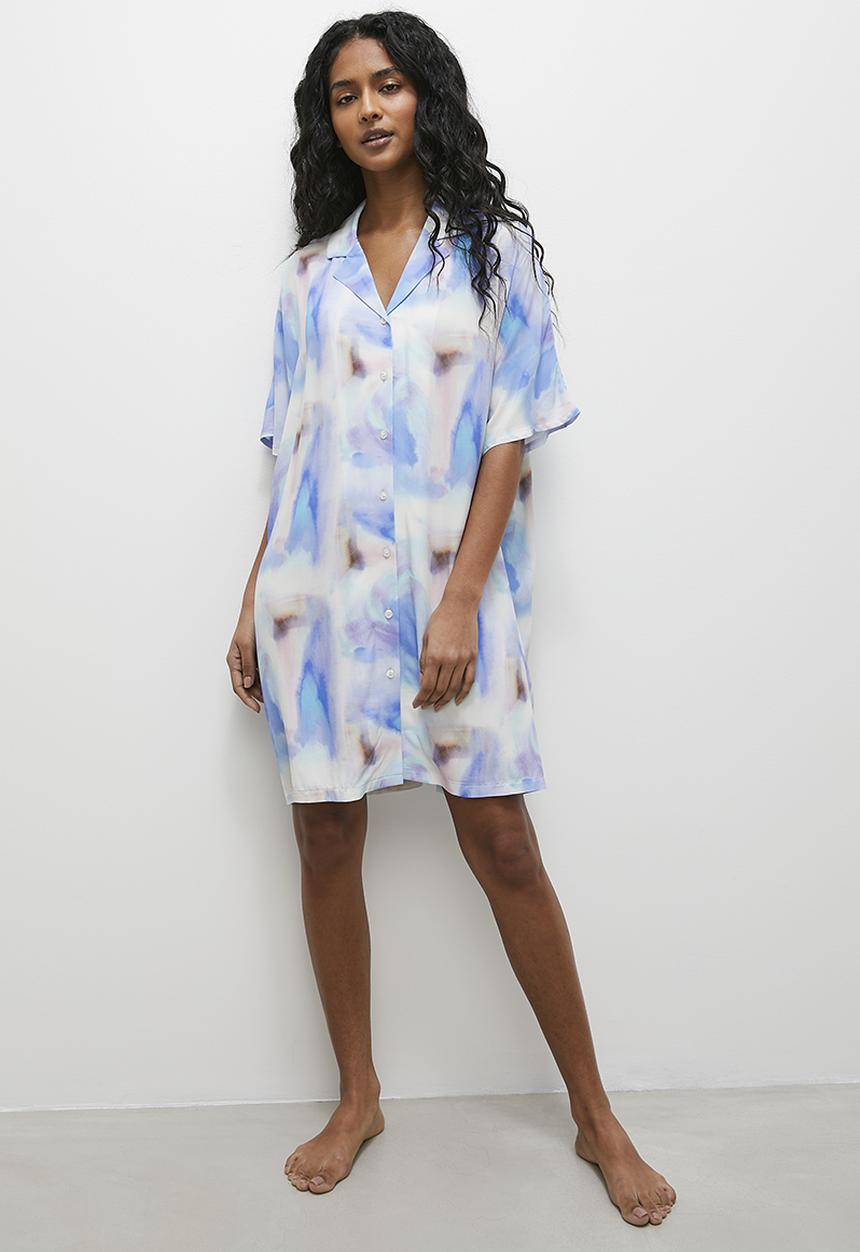 Superbalist - Short sleeve sleep shirt - multi 