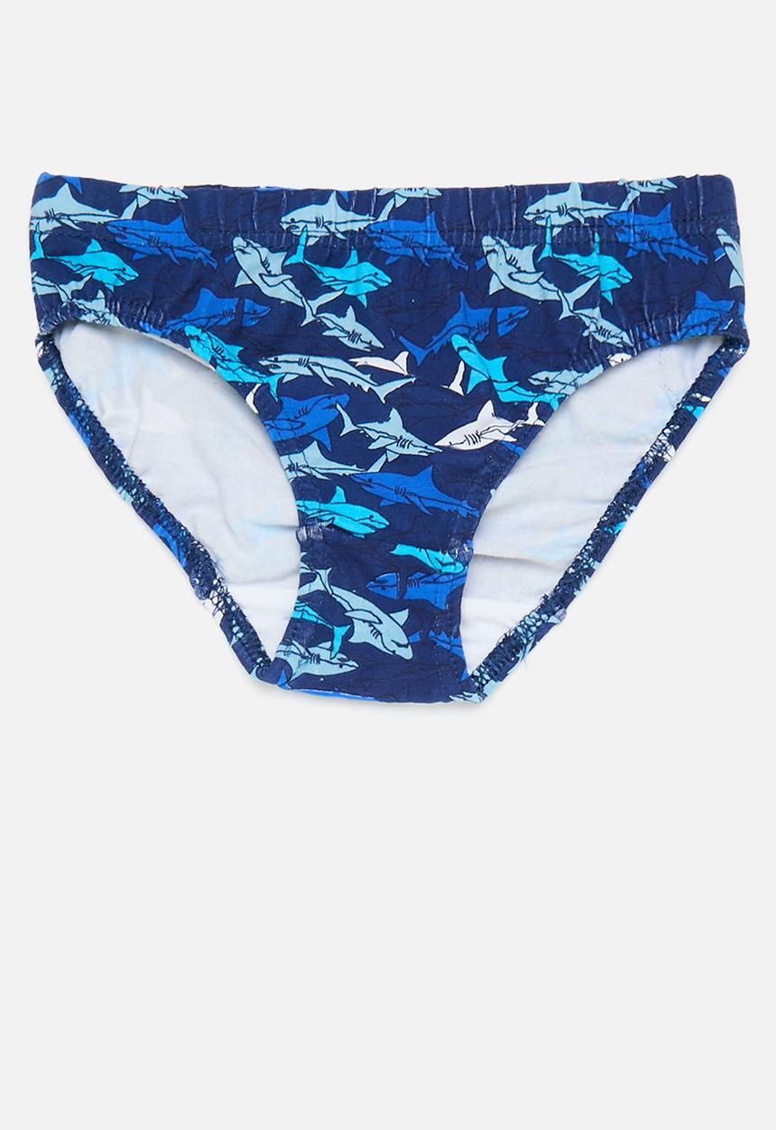 MINOTI - boys striped 5pk underpants - multi
