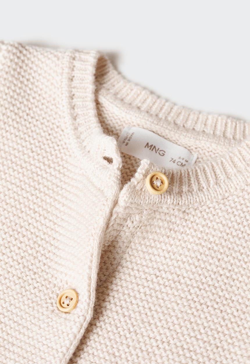 MANGO - Cardigan boba5 - sand