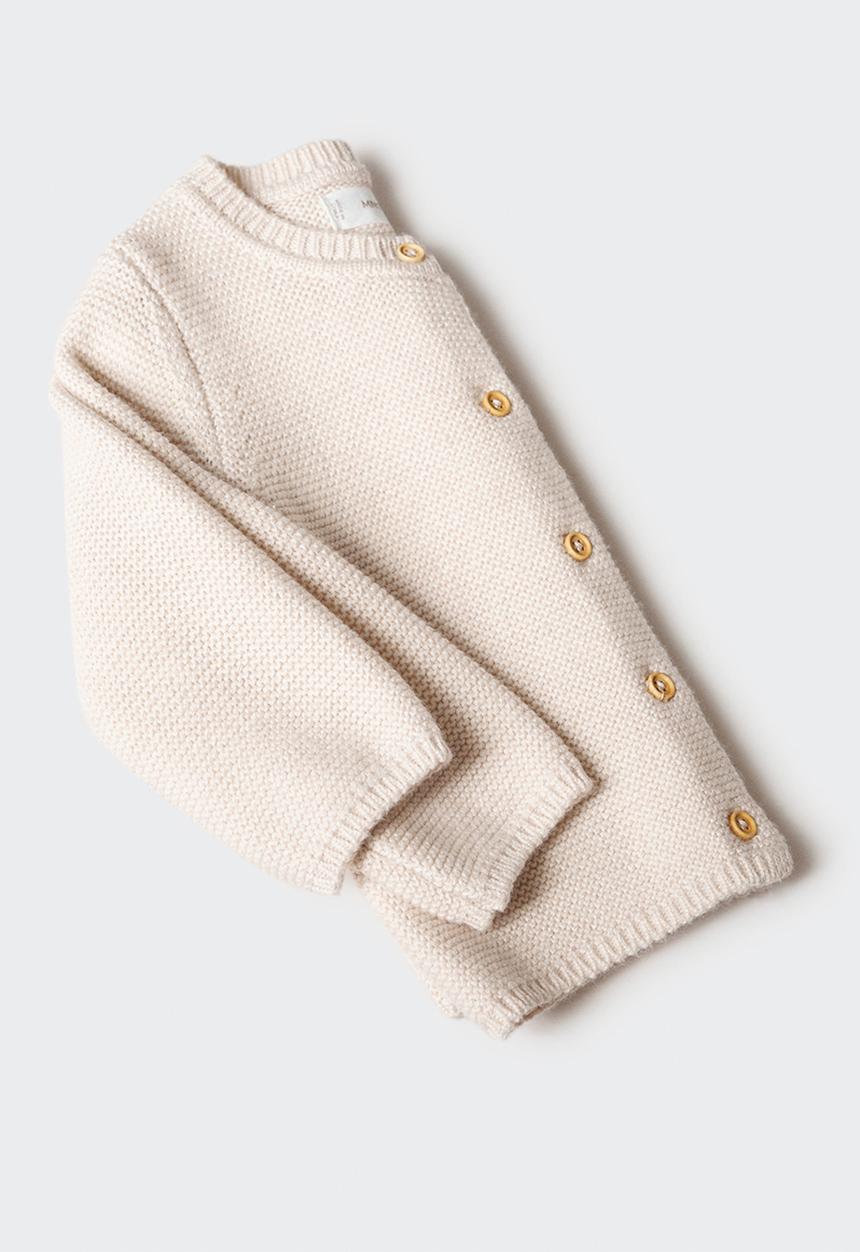 MANGO - Cardigan boba5 - sand