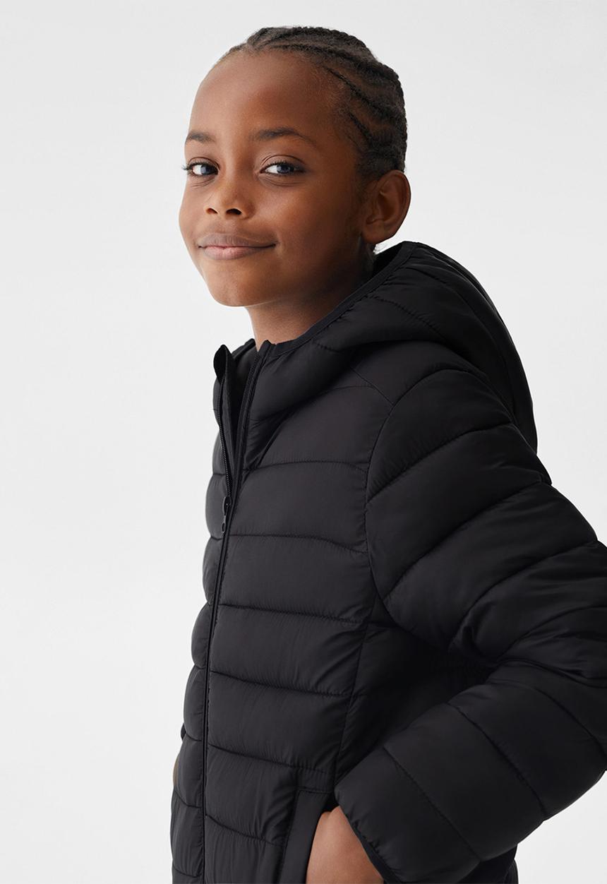 MANGO - Anorak unico - black