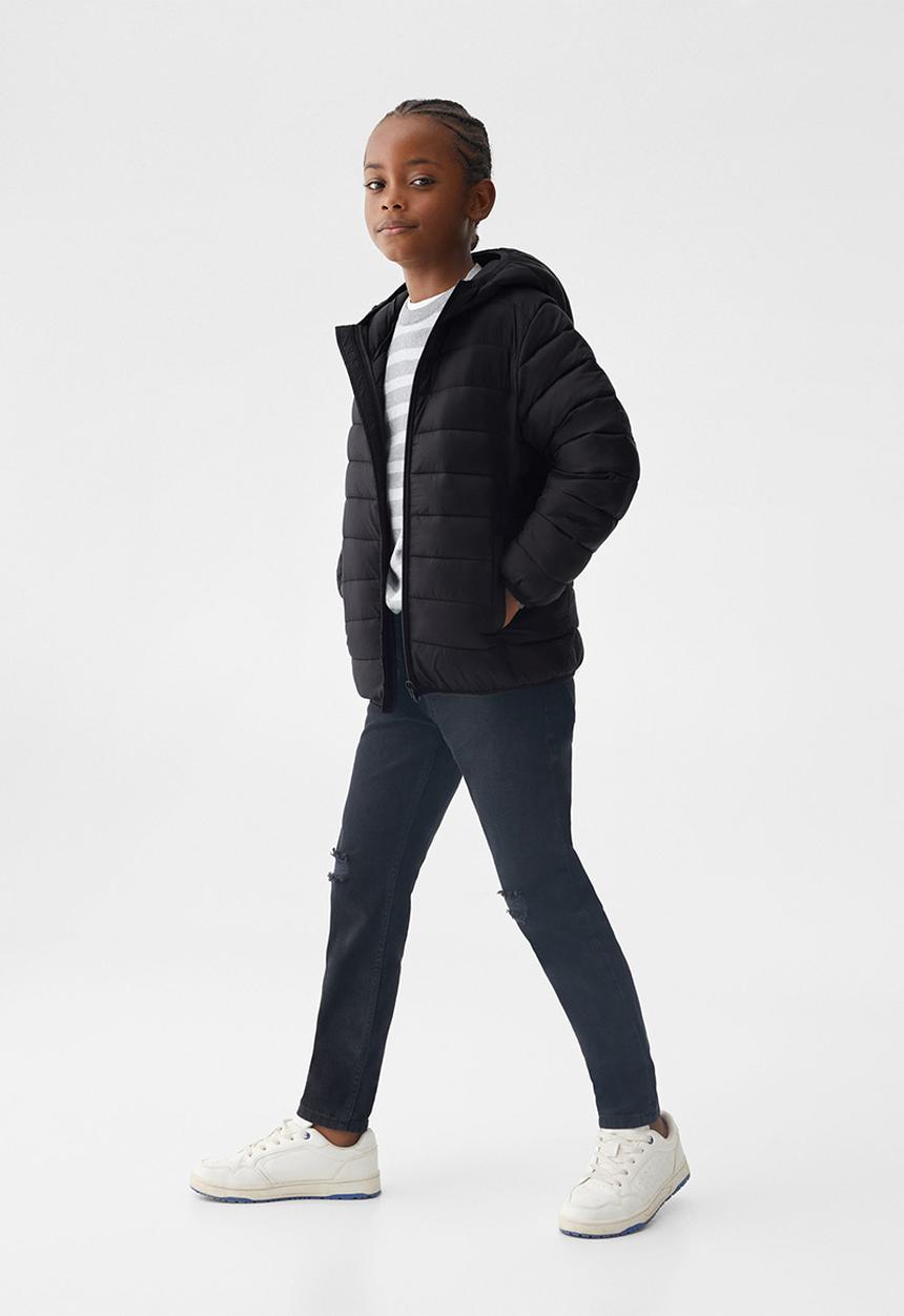MANGO - Anorak unico - black