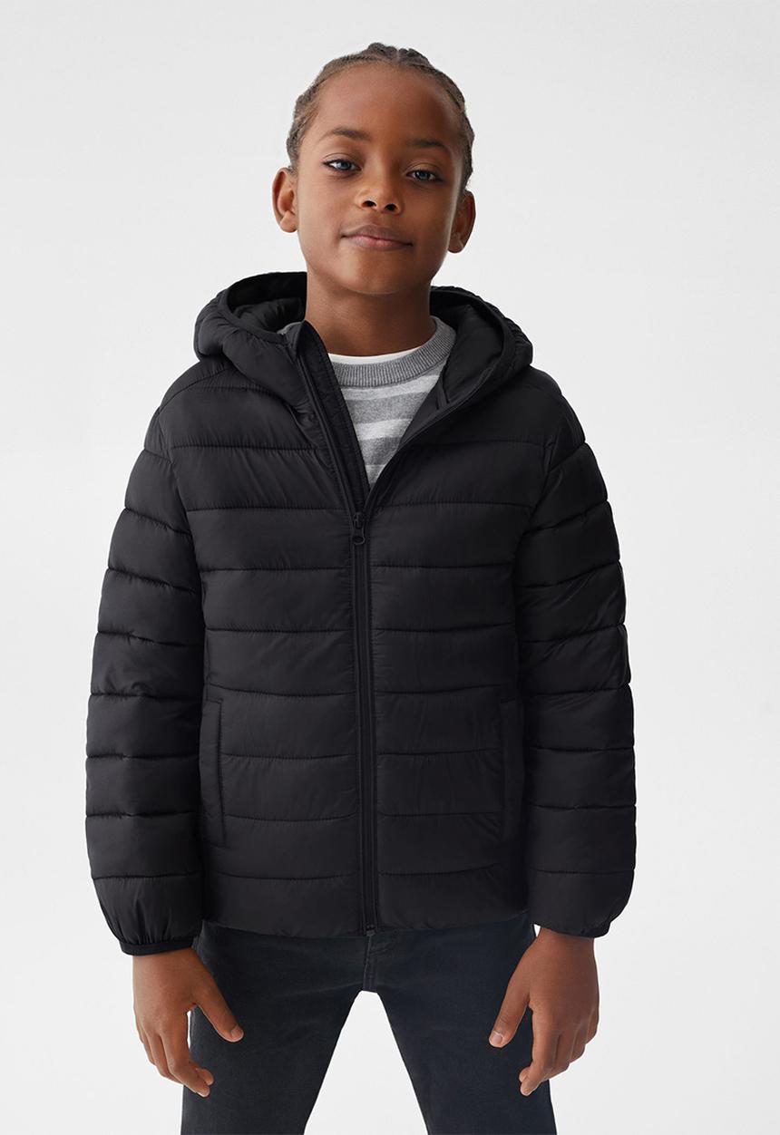 MANGO - Anorak unico - black