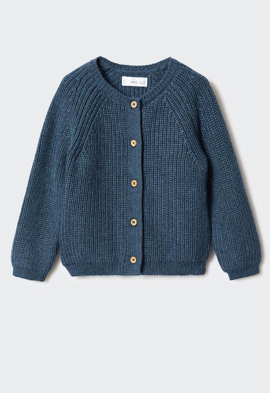 MANGO - Cardigan rachel - dark blue