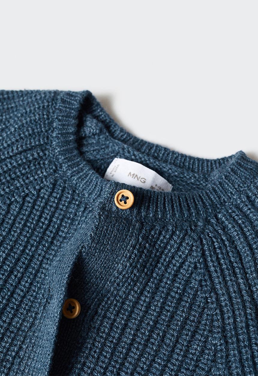 MANGO - Cardigan rachel - dark blue