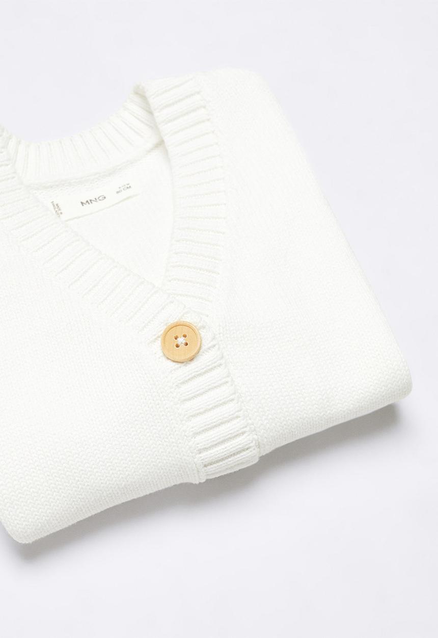 MANGO - Cardigan reina - offwhite
