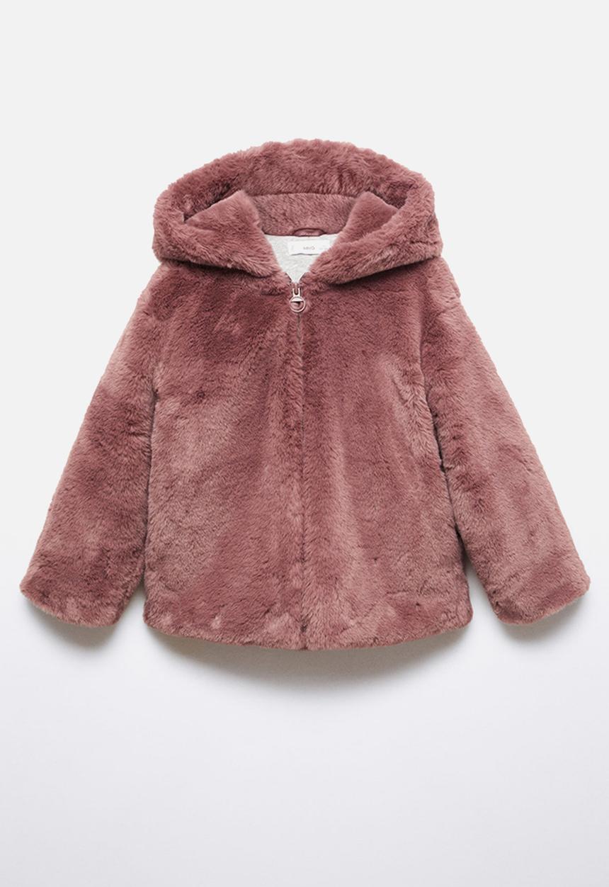 MANGO - Coat bolita5 - pink