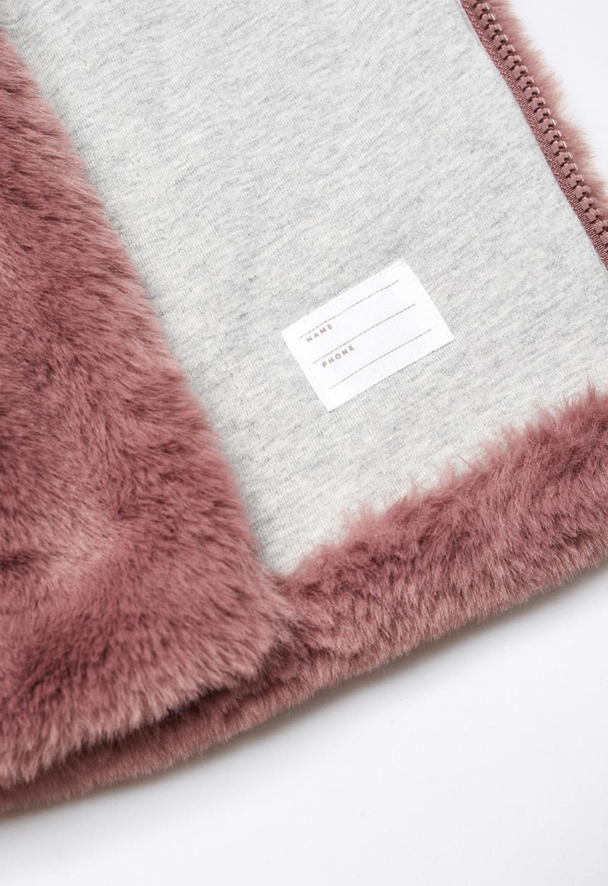 MANGO - Coat bolita5 - pink