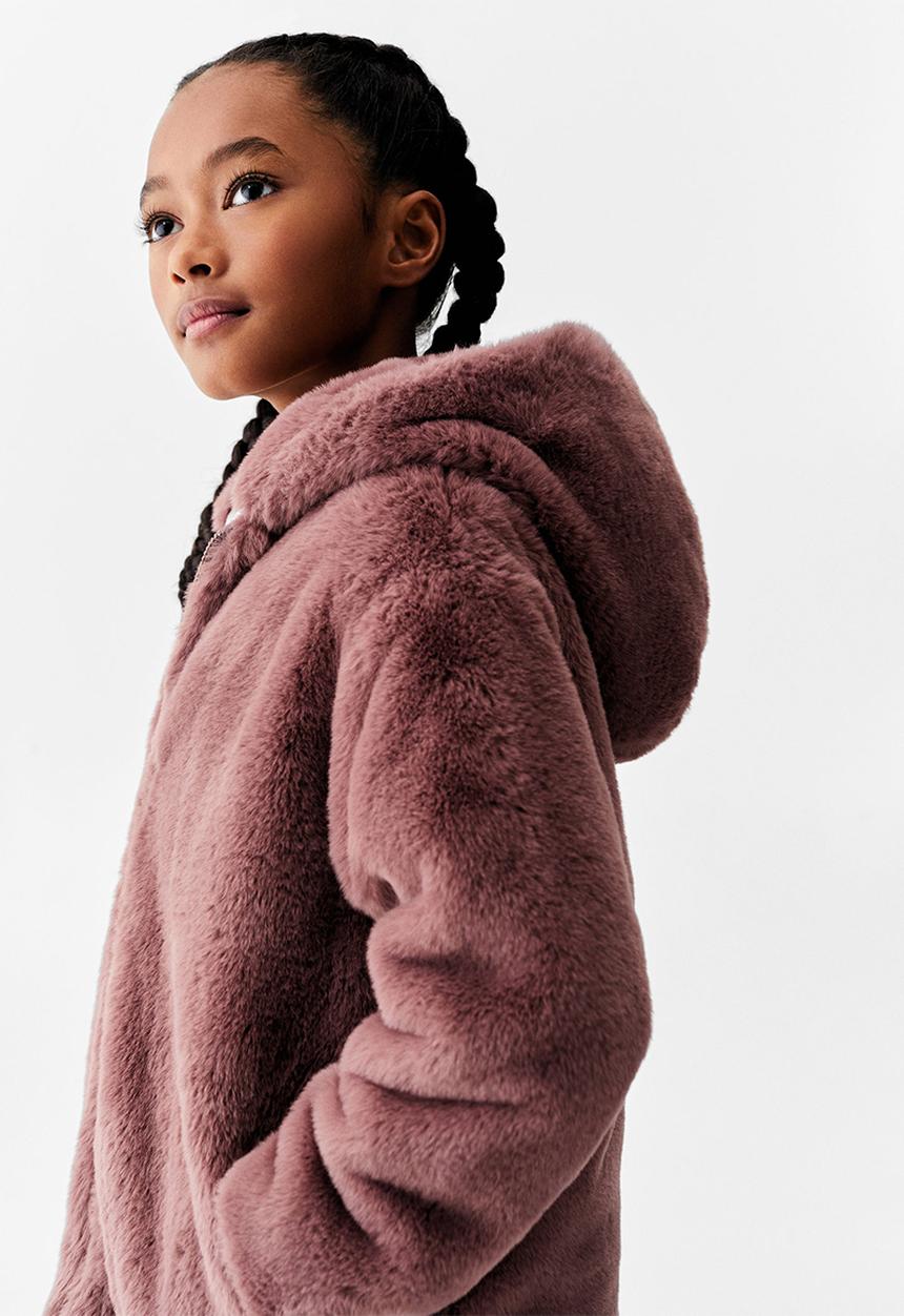 MANGO - Coat bolita5 - pink