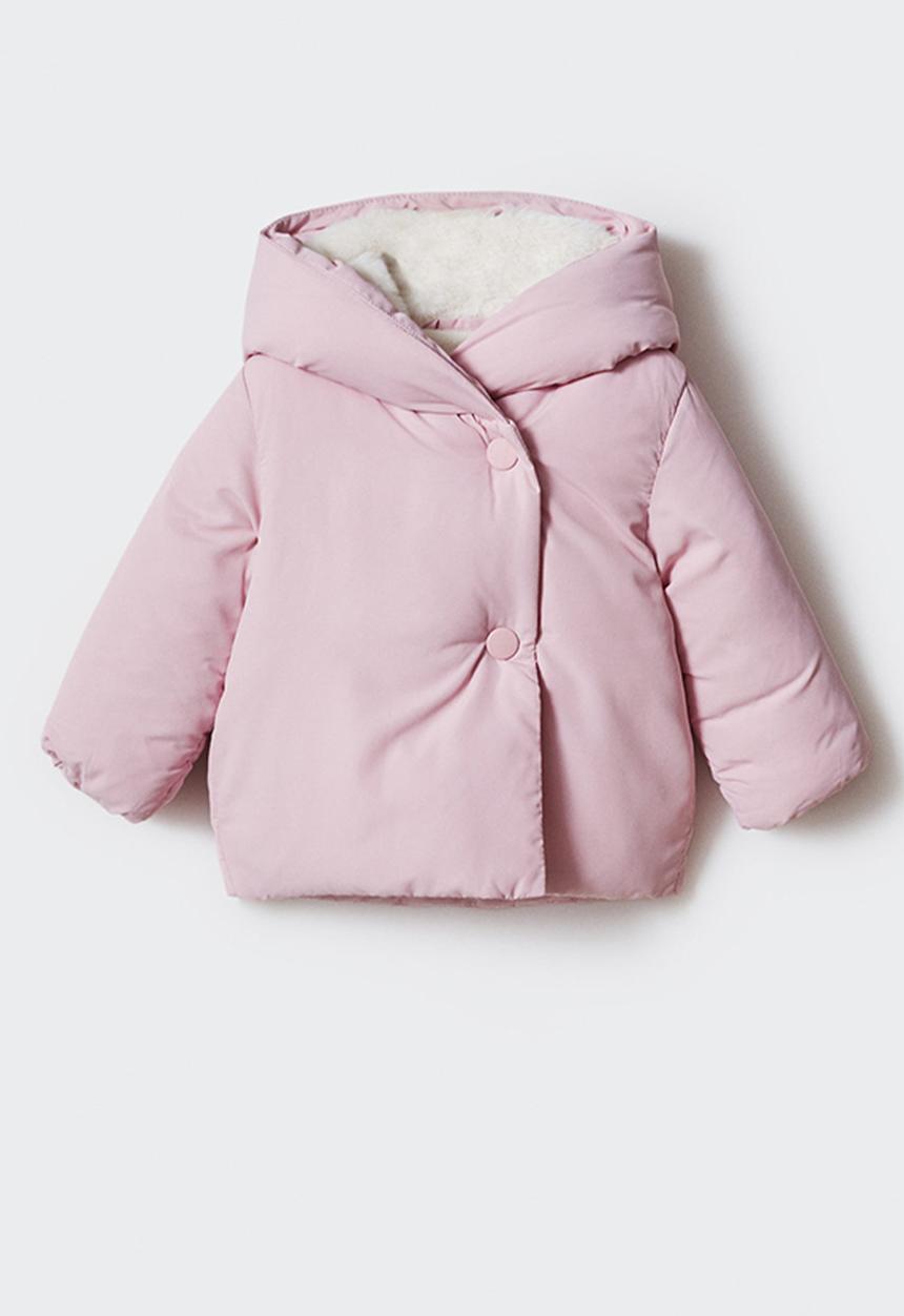 MANGO - Anorak copo5 - light pink