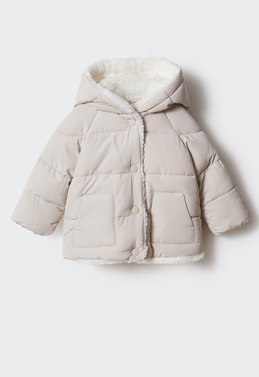 MANGO - Anorak patrick - grey stone