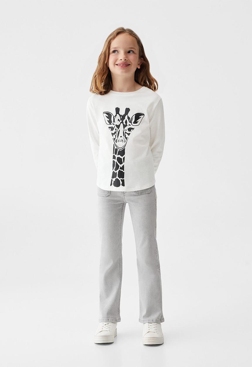 MANGO - T-shirt sheldon - off white