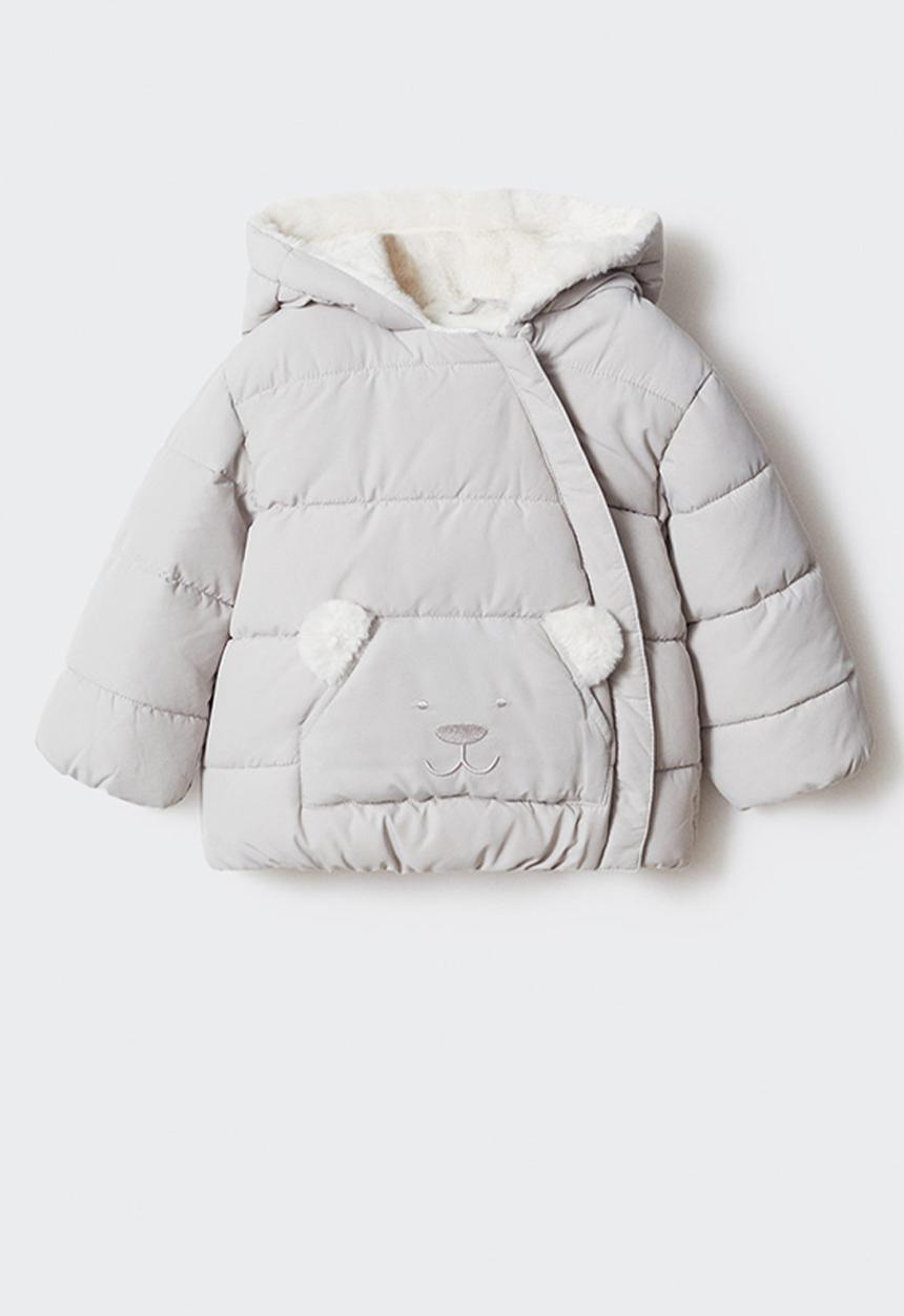 MANGO - Anorak ice - ice-white