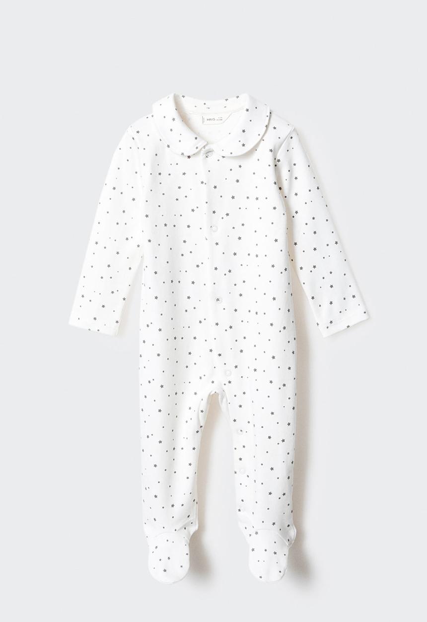 MANGO - Pyjamas star - offwhite