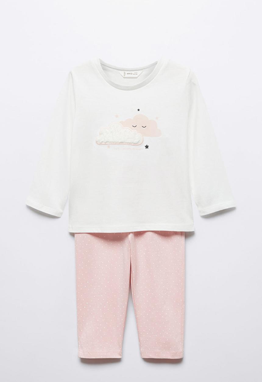 MANGO - Pyjamas nube - pink