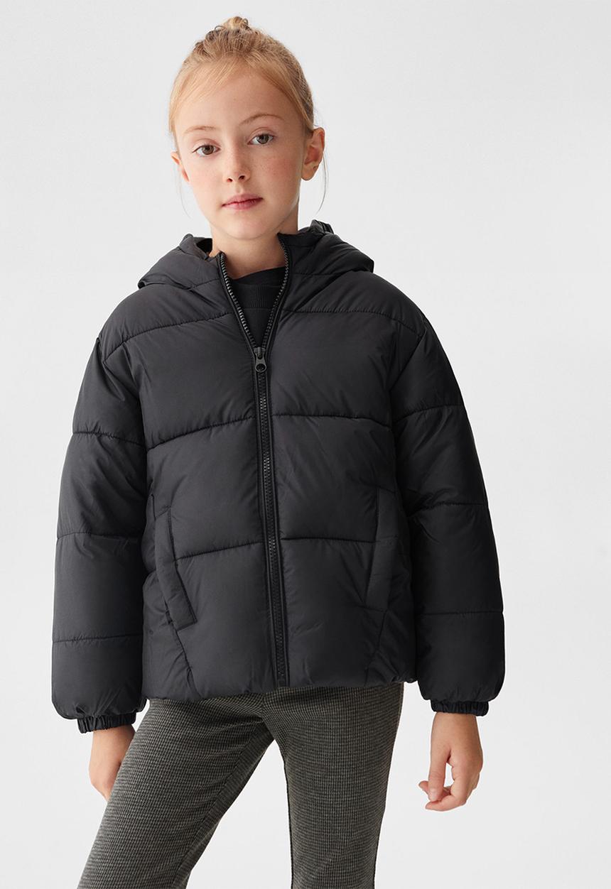 MANGO - Anorak ali5 - black