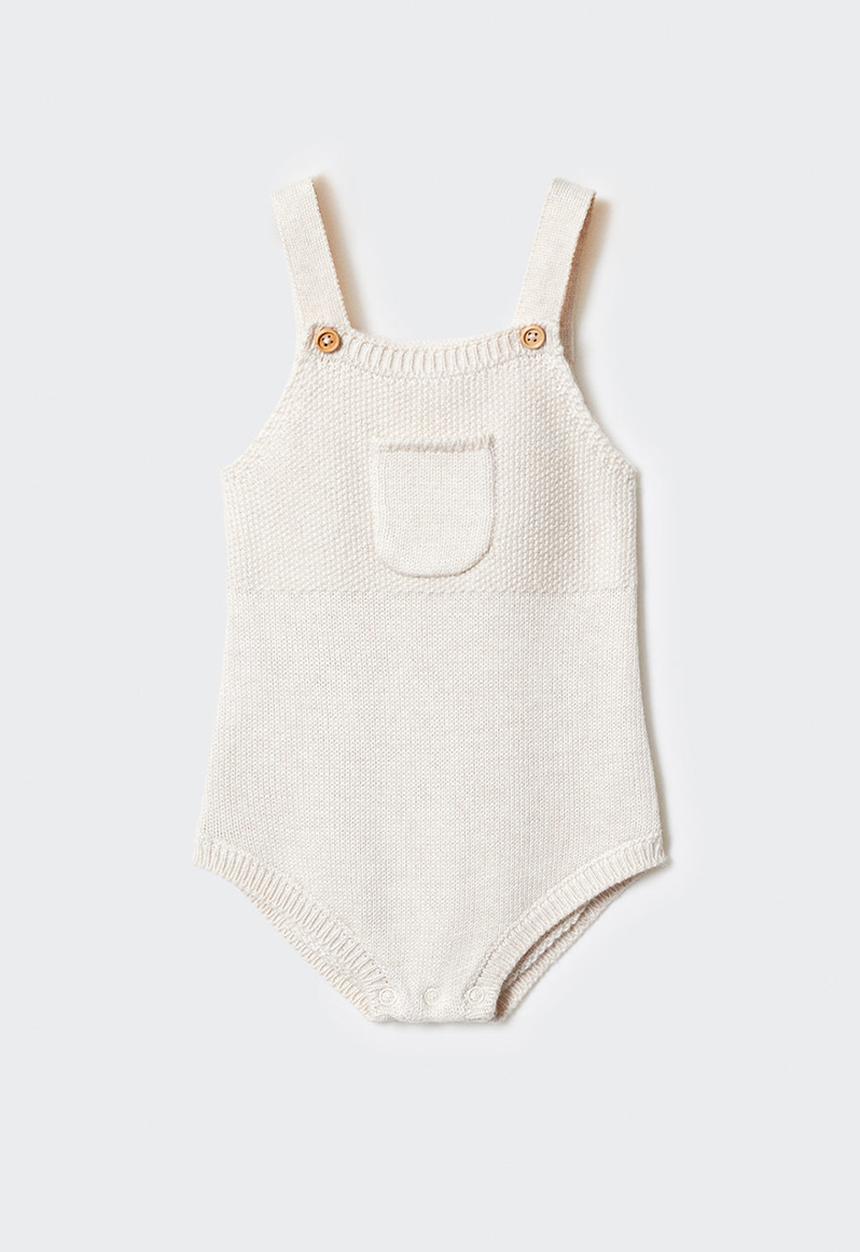 MANGO - Romper suit mar - sand