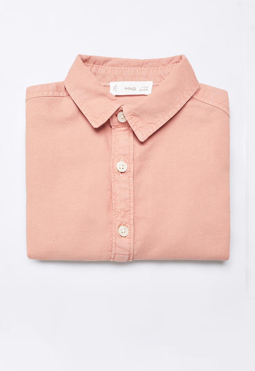 MANGO - Shirt polb - pink