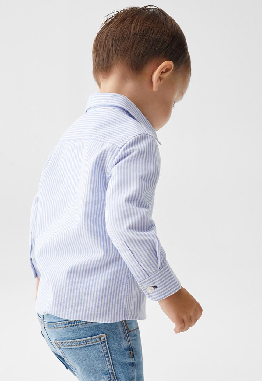 MANGO - Shirt oxfordbr - blue