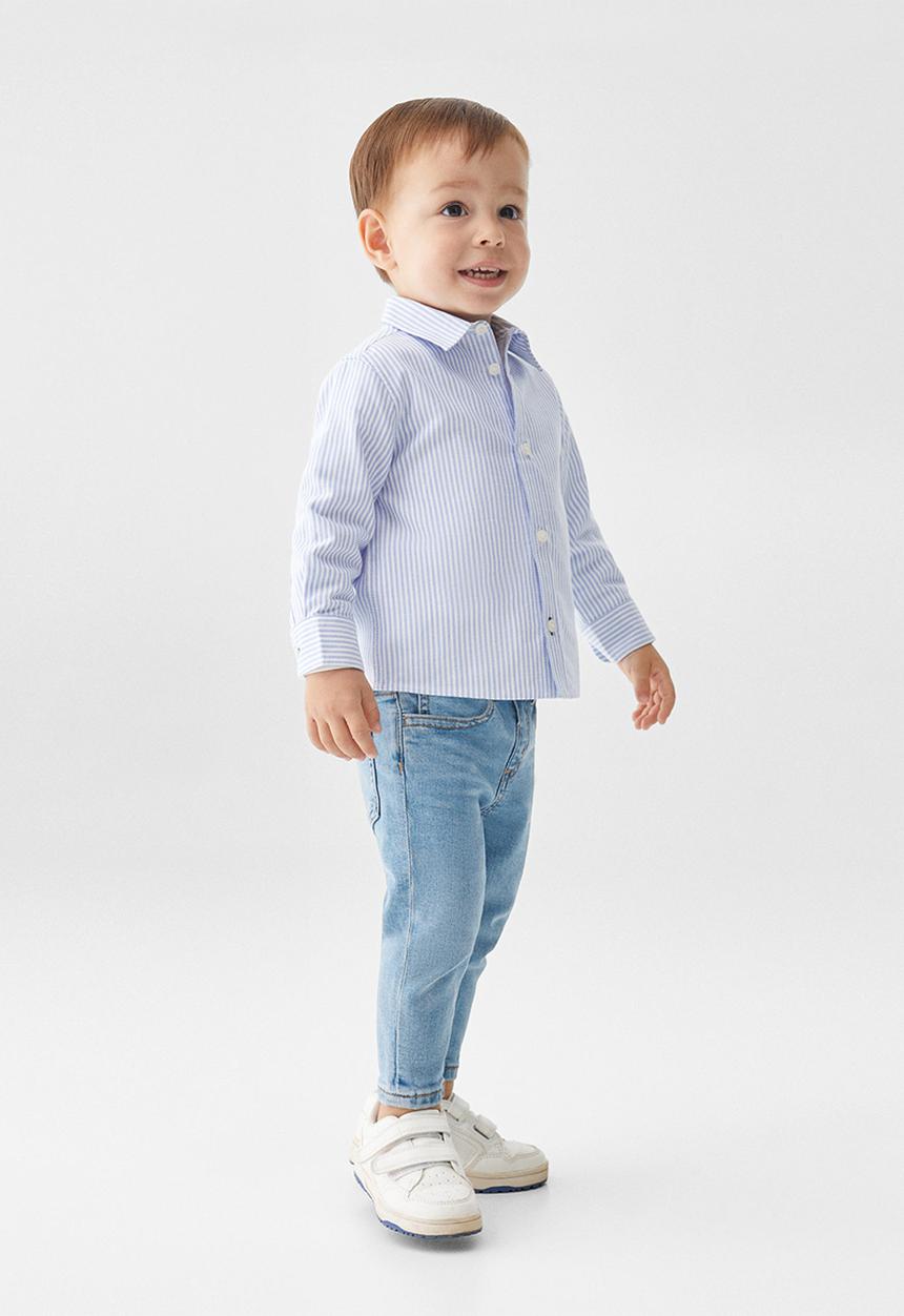 MANGO - Shirt oxfordbr - blue