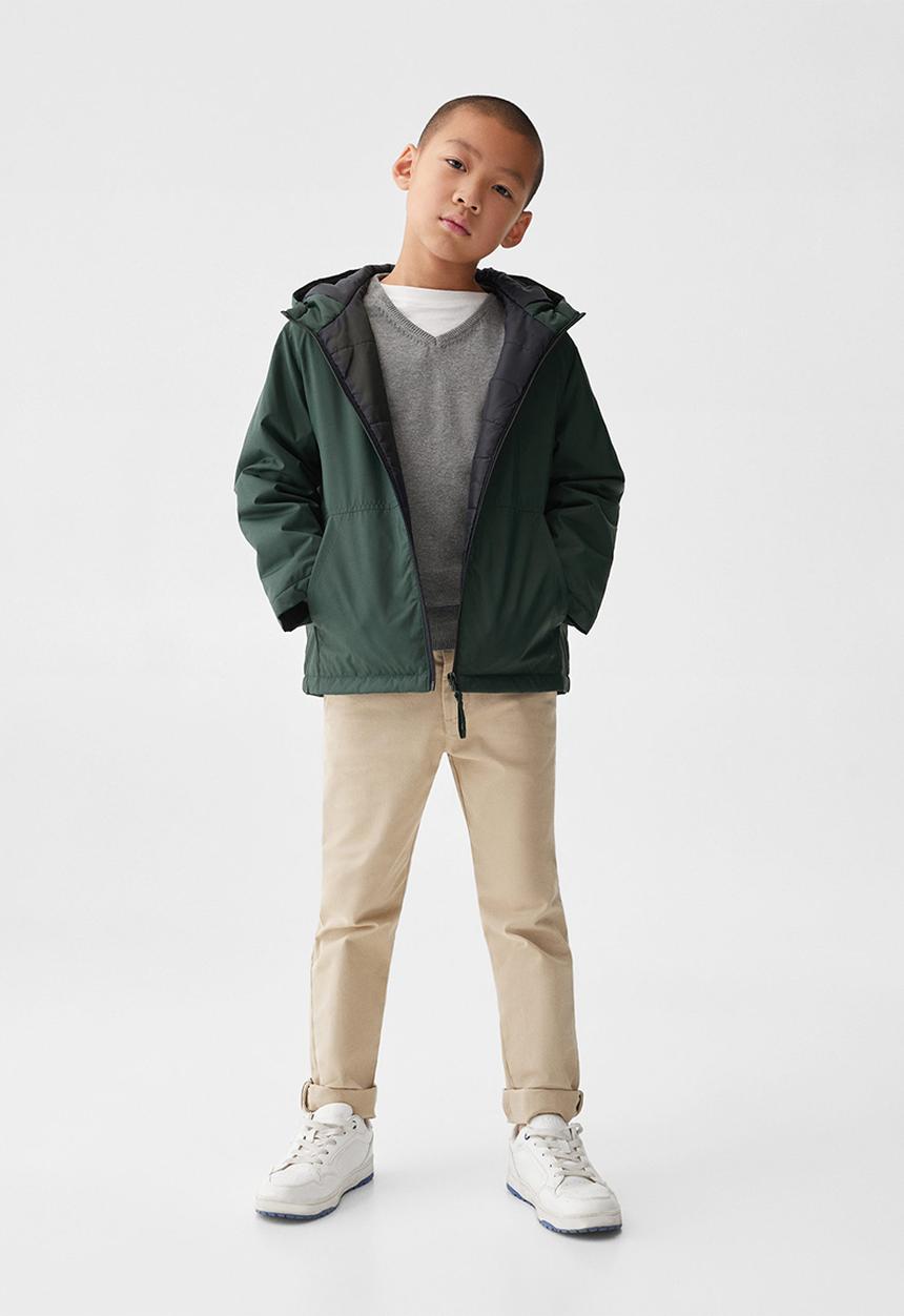 MANGO - Anorak pepe5 - dark green