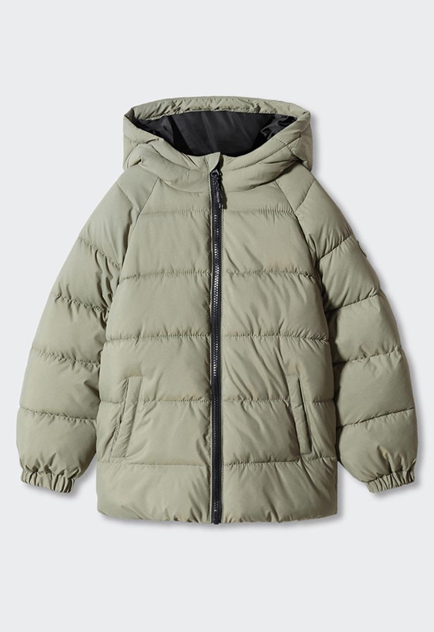 MANGO - Anorak america5 - green