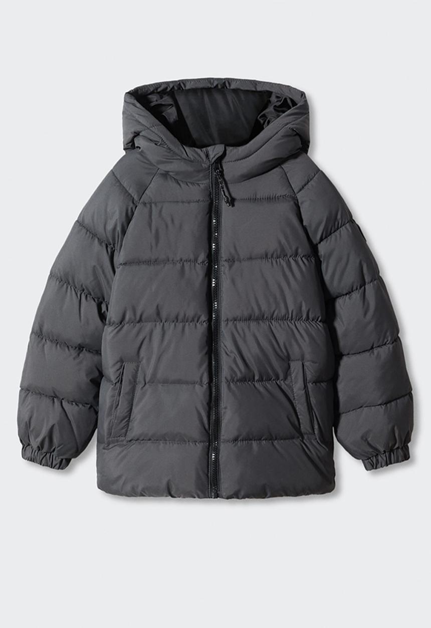 MANGO - Anorak america5 - charcoal