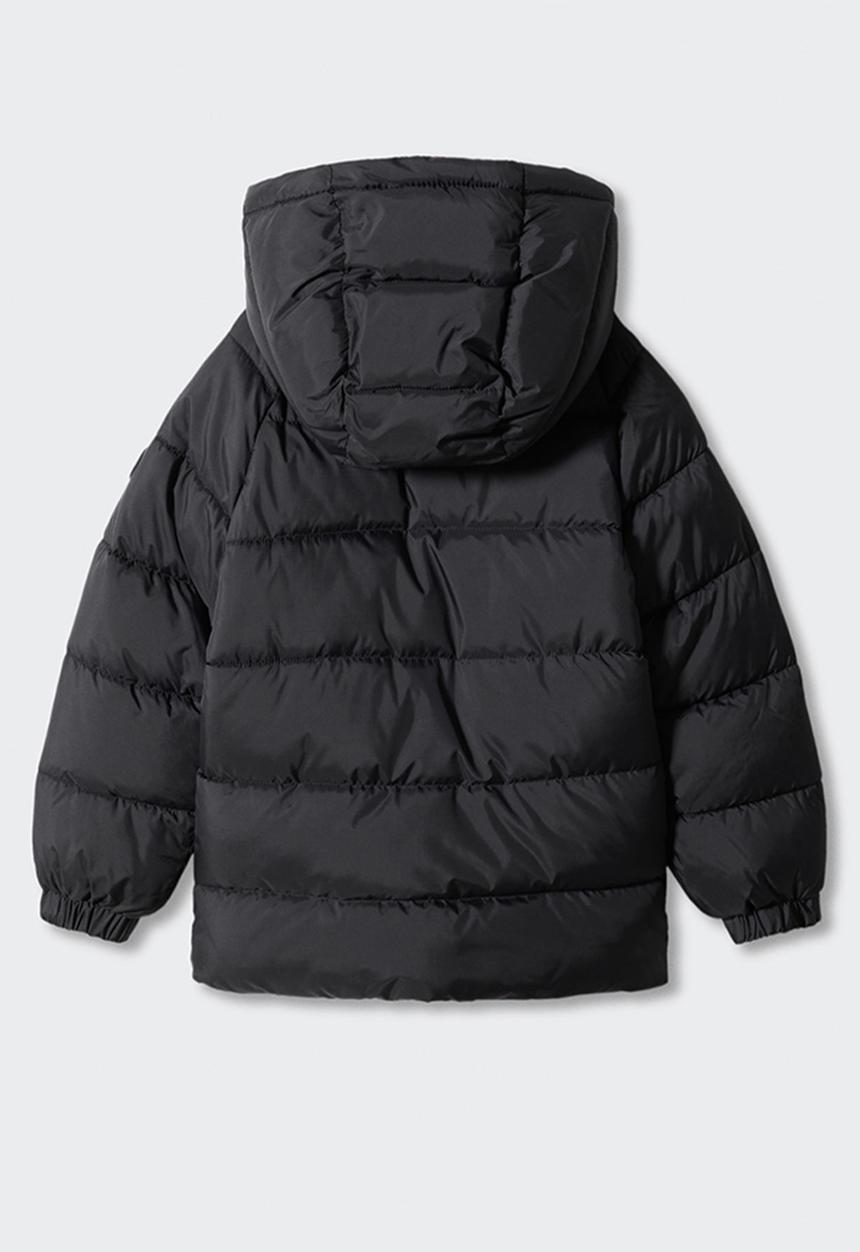 MANGO - Anorak america5 - black