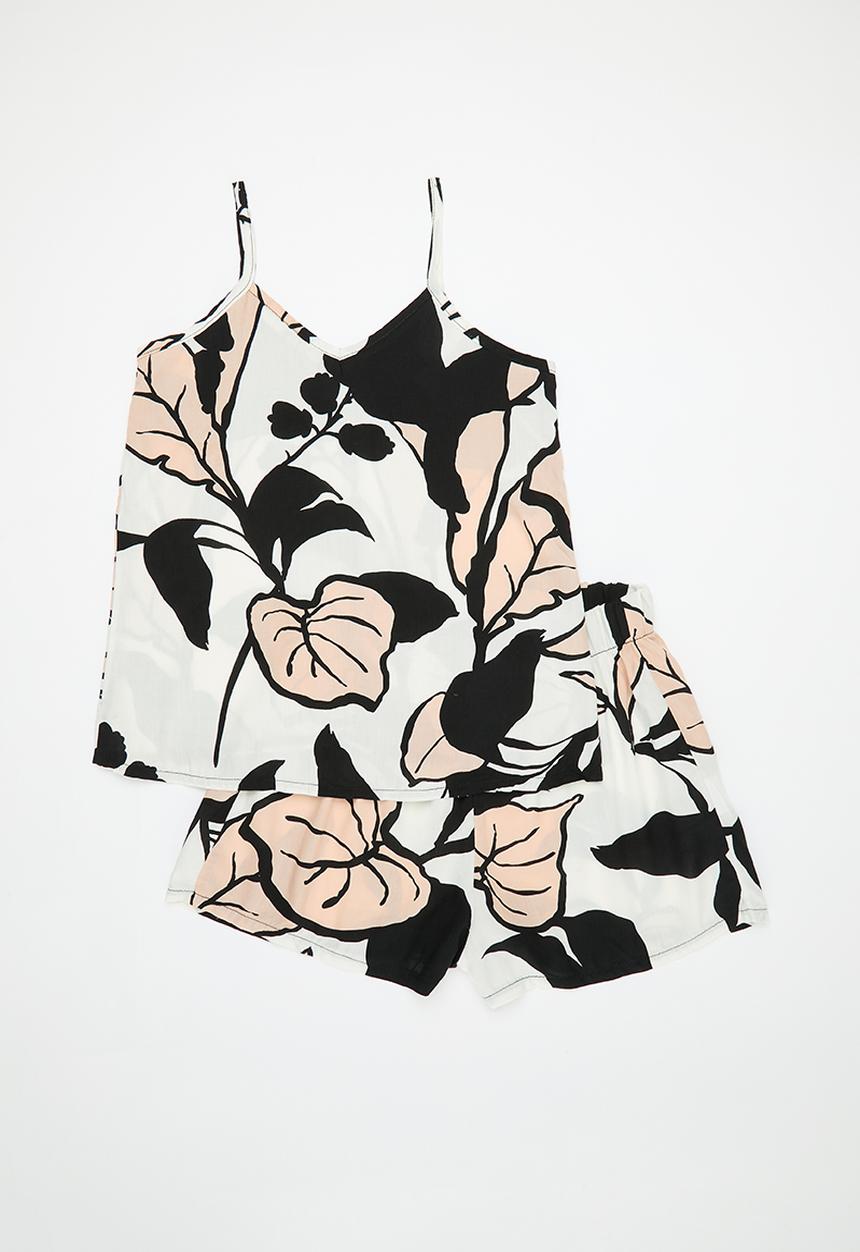 Rebel Republic - Cami & short pj set - multi