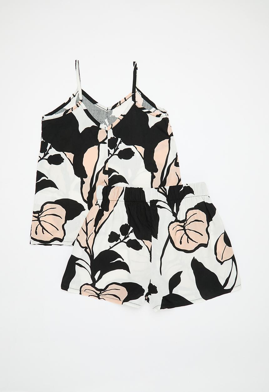 Rebel Republic - Cami & short pj set - multi