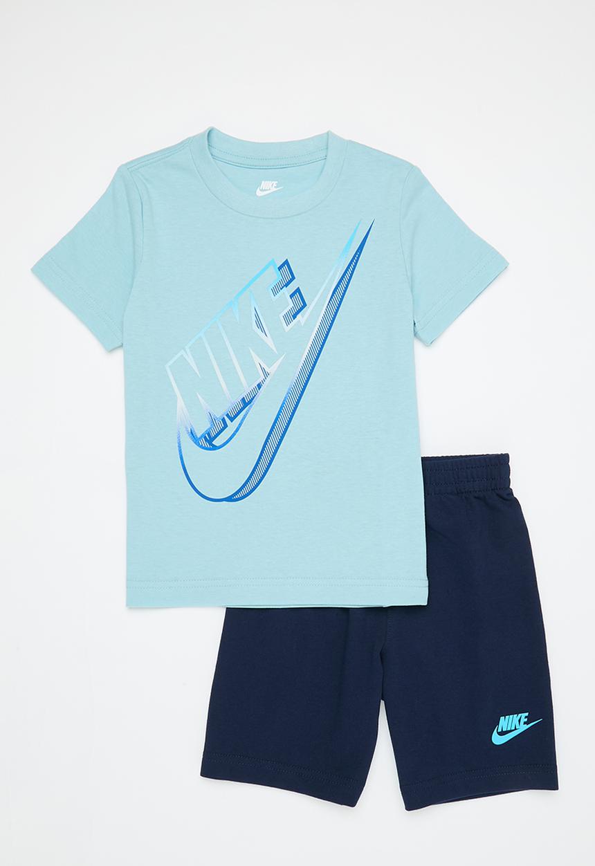 Nike - Nkb b nsw jersey short set - midnight navy