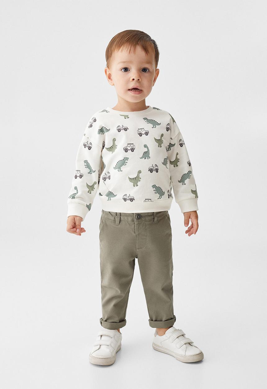 MANGO - Sweatshirt motor - off white