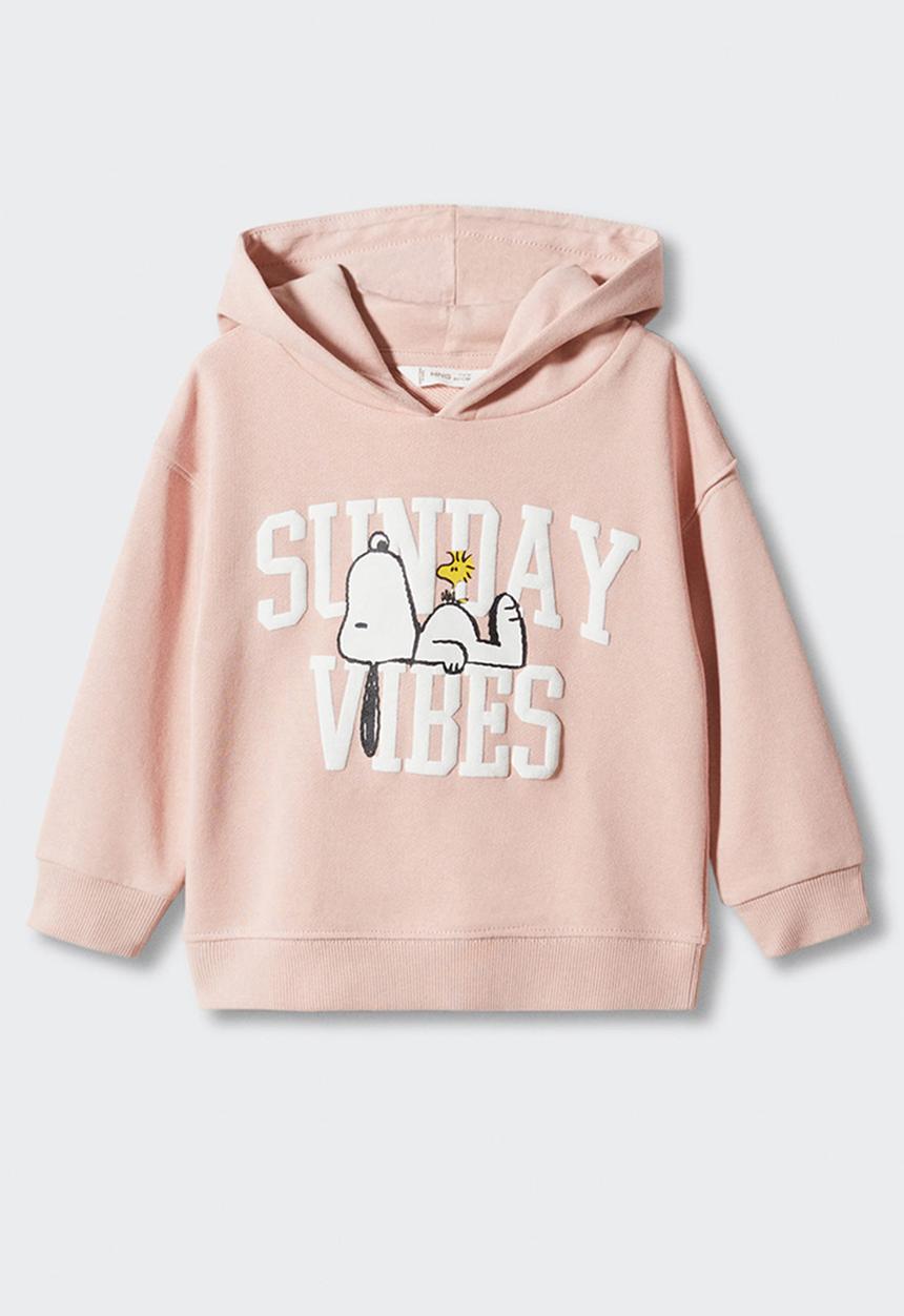 MANGO - Sweatshirt vibesb - pink