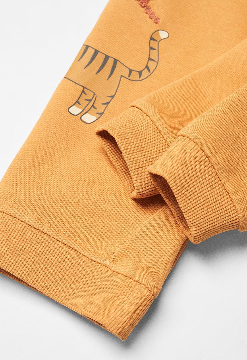 MANGO - Sweatshirt roar - mustard