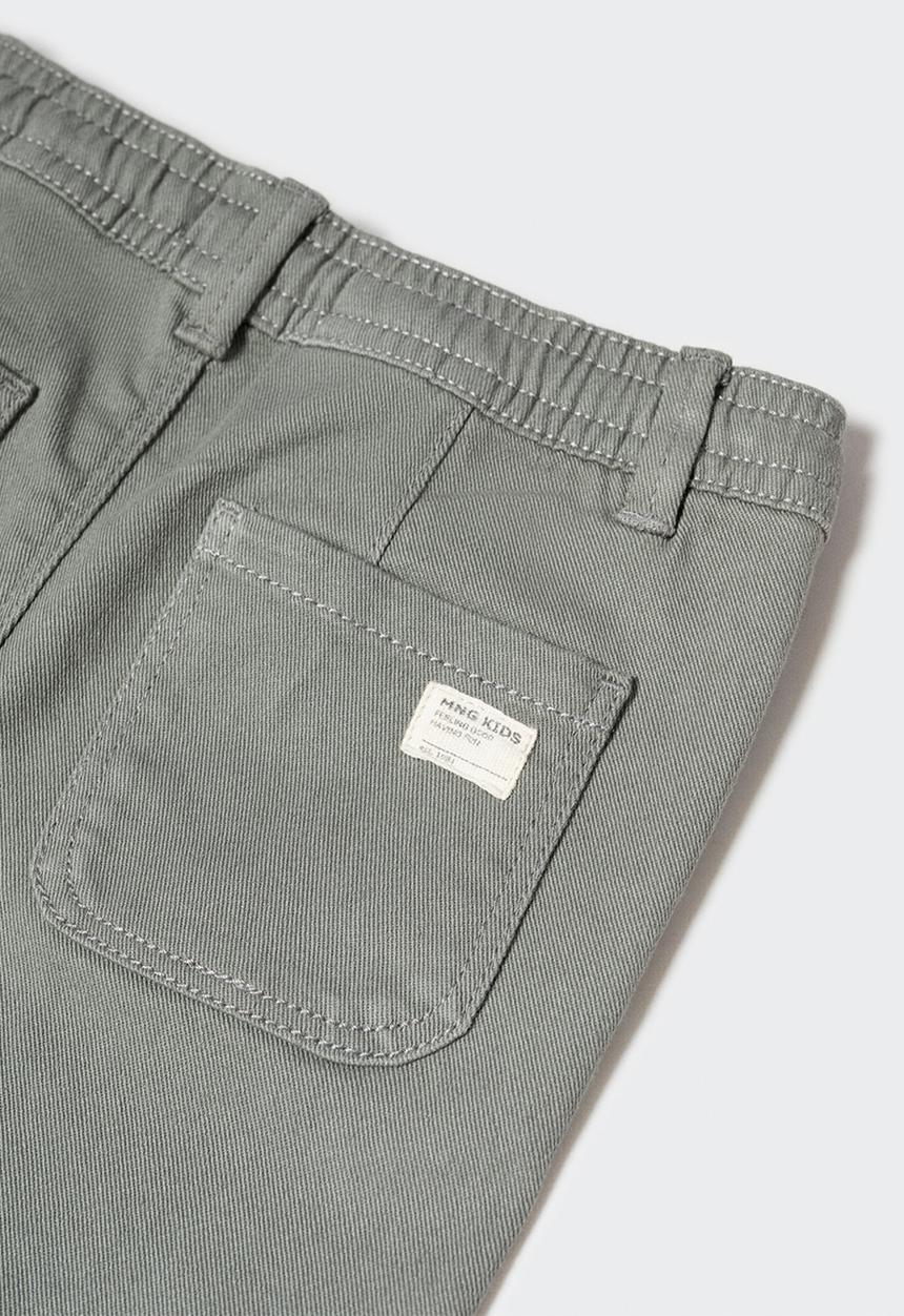 MANGO - Trousers cord5 - grey