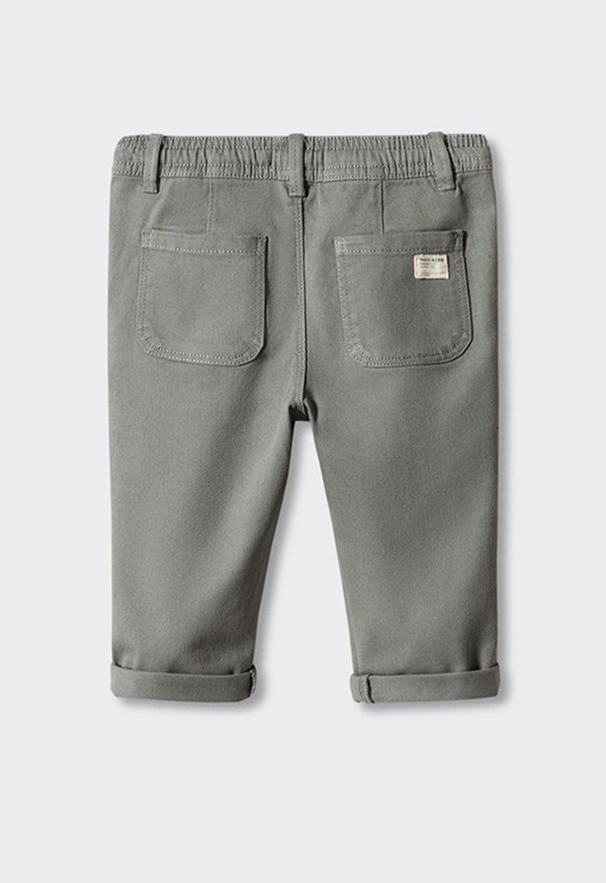 MANGO - Trousers cord5 - grey