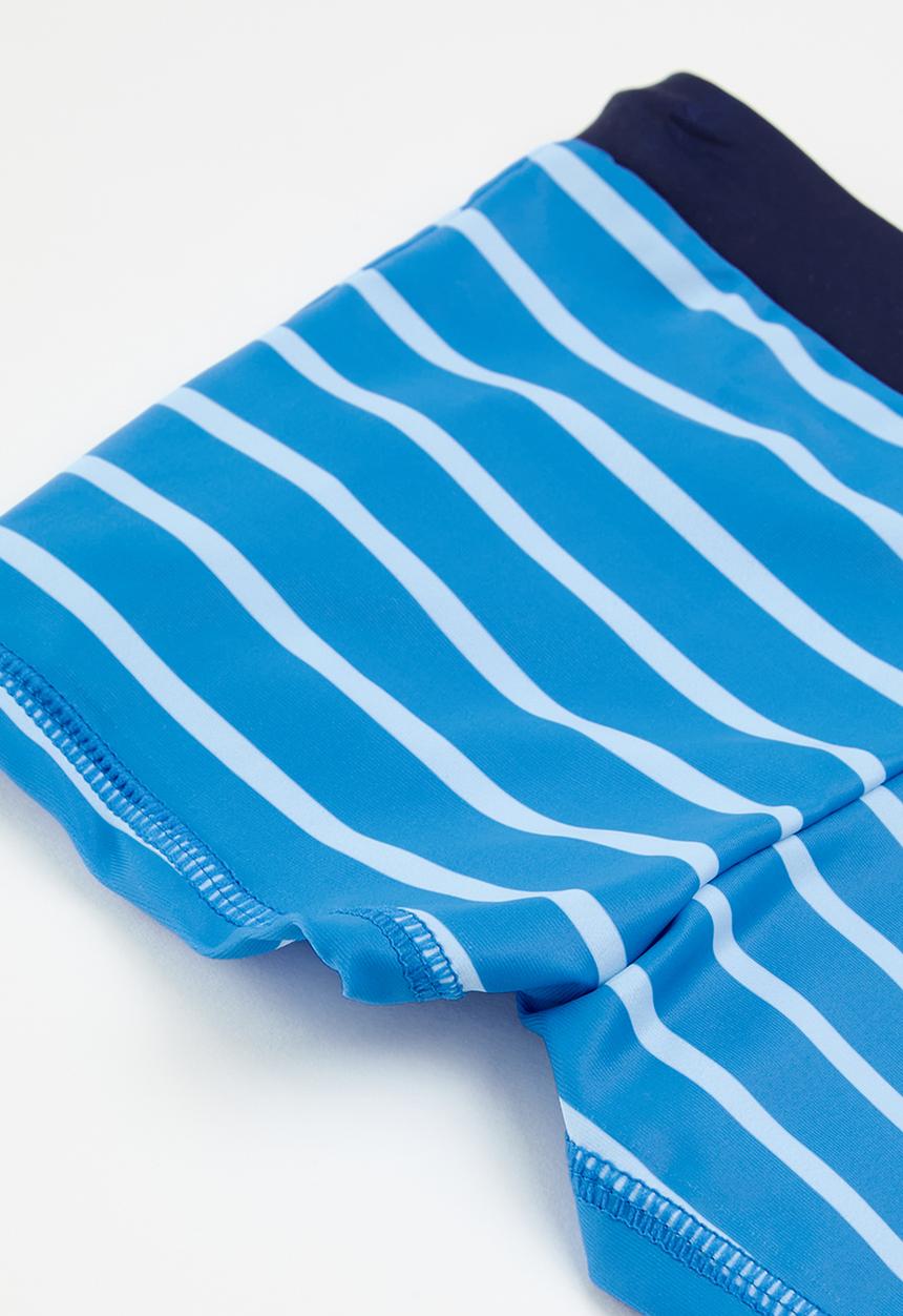 MINOTI - Stripe swim trunk - blue 