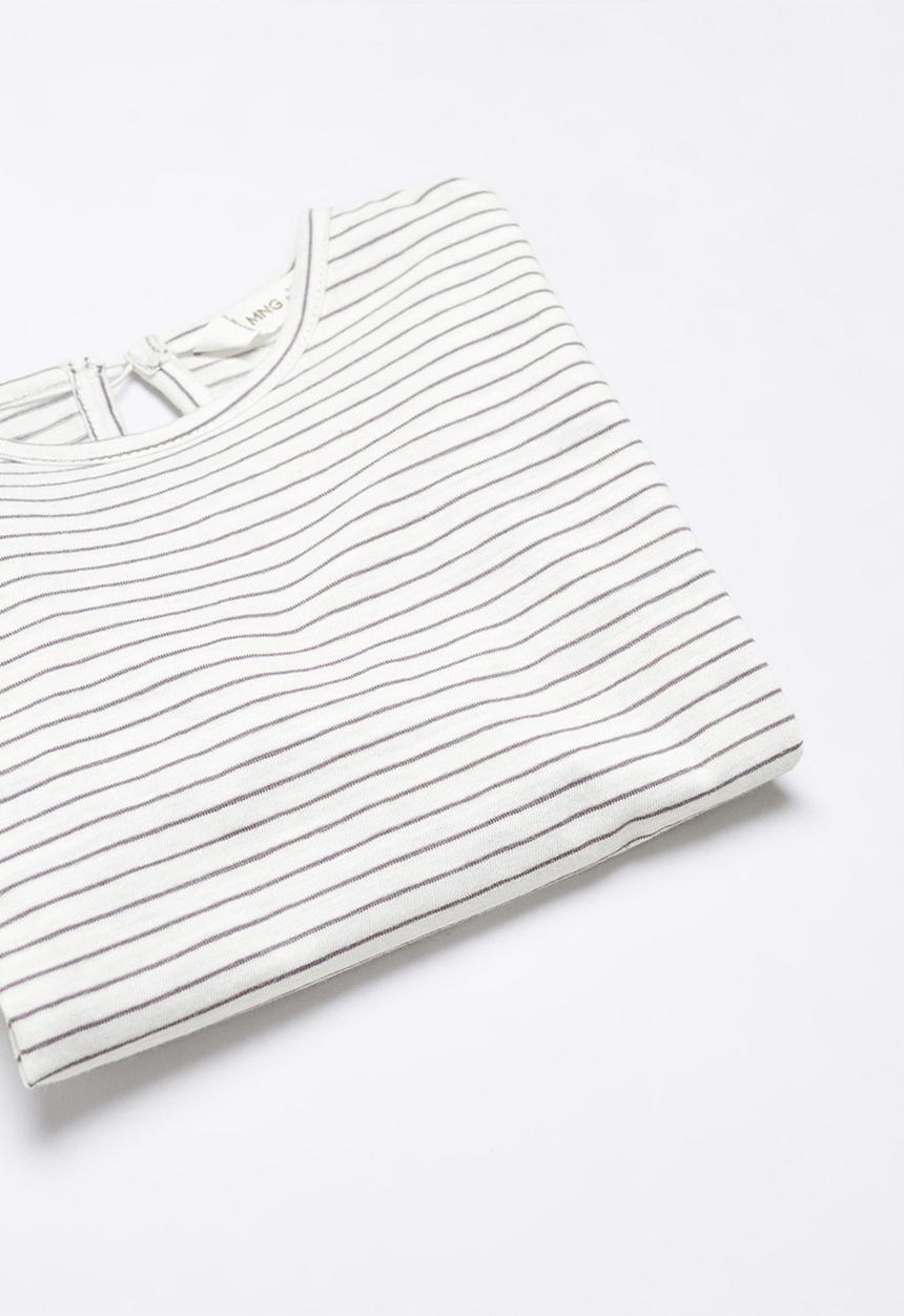 MANGO - T-shirt garbi - charcoal