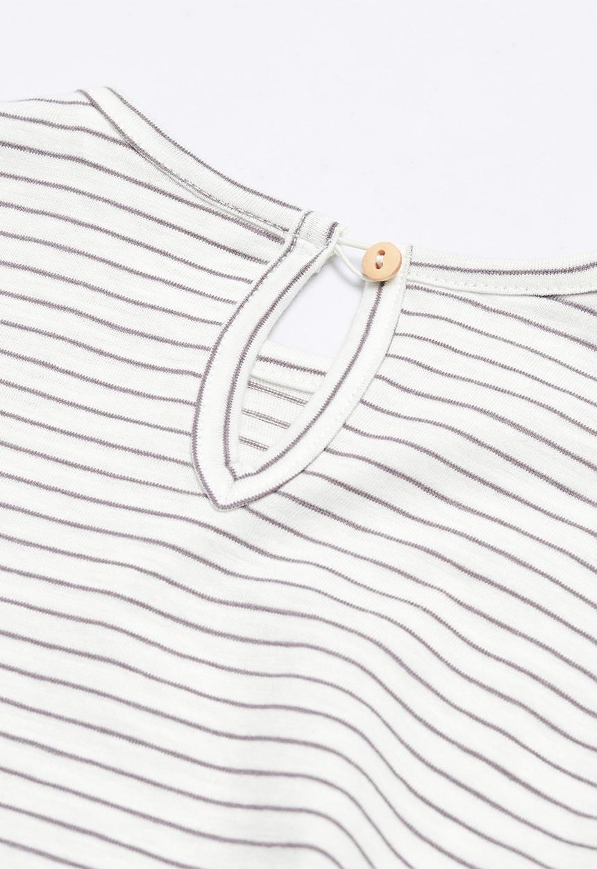 MANGO - T-shirt garbi - charcoal