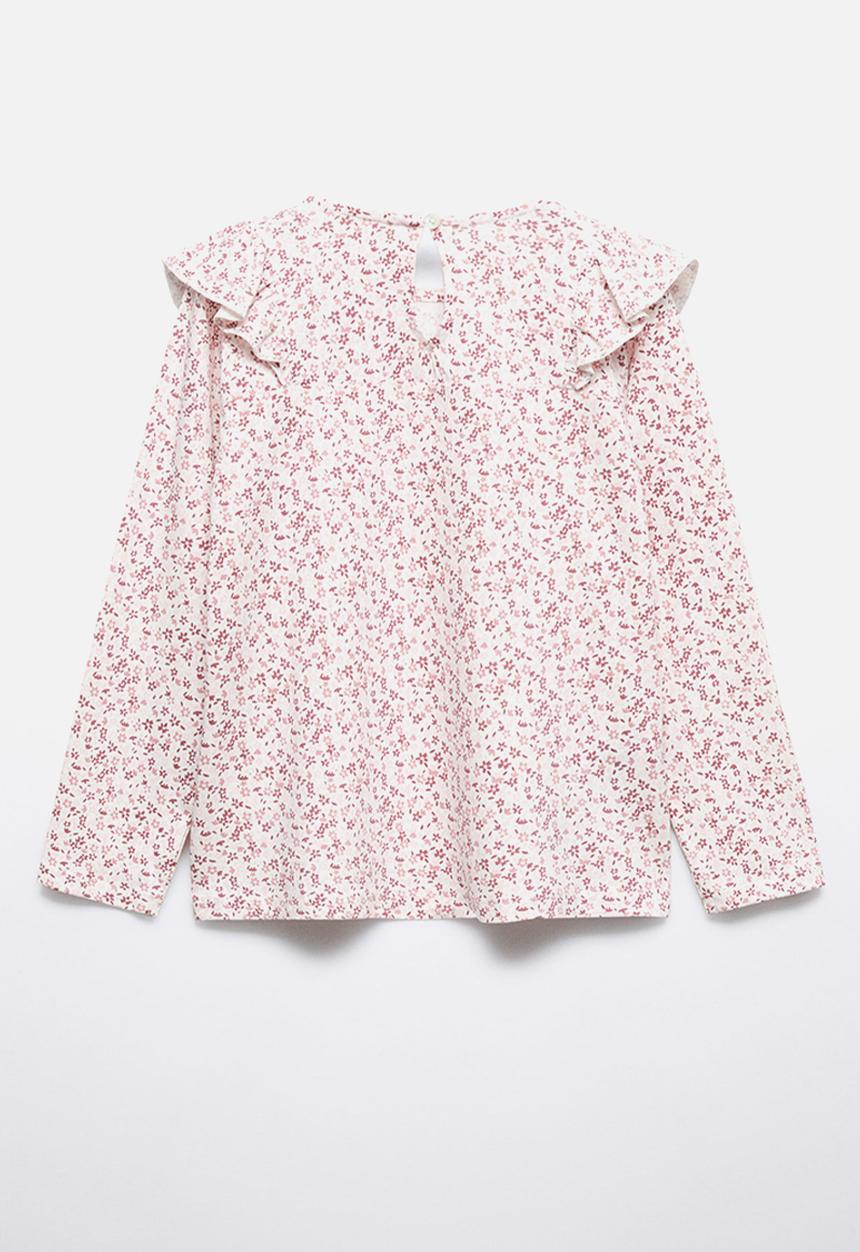 MANGO - T-shirt linda - ligth pink