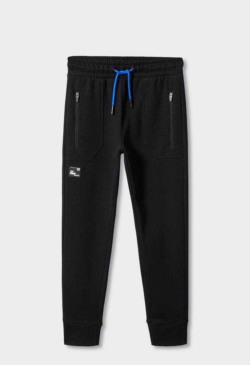 MANGO - Trousers kevin - black