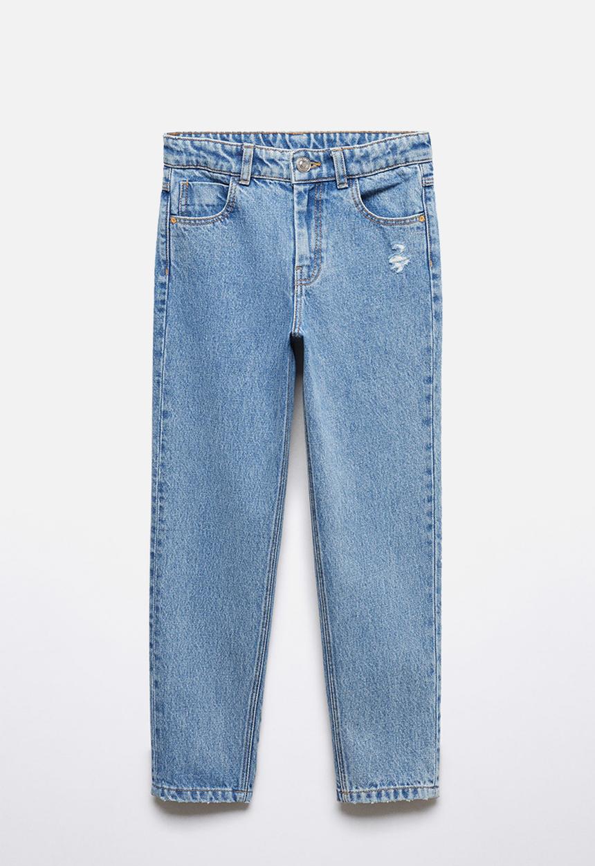 MANGO - Jeans mom - denim