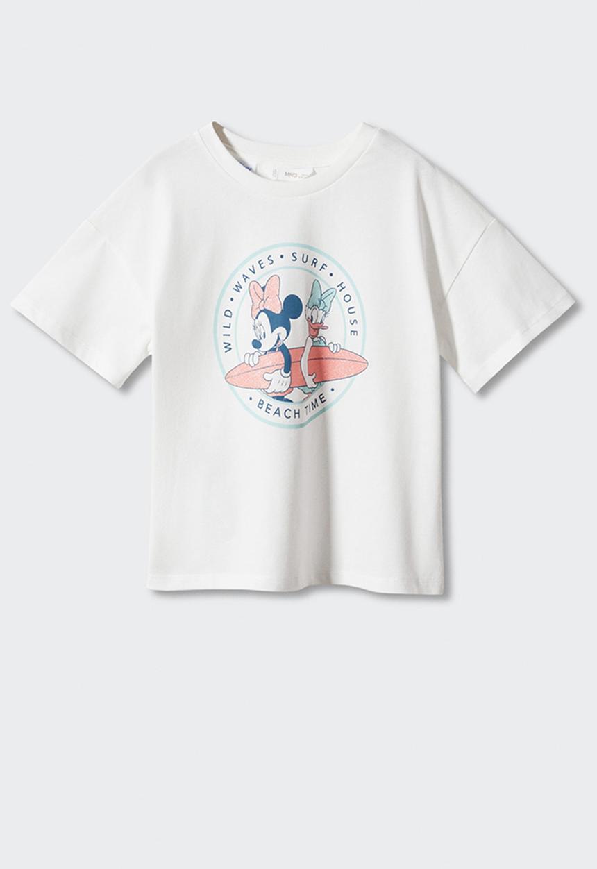 MANGO - T-shirt mbeach - off white