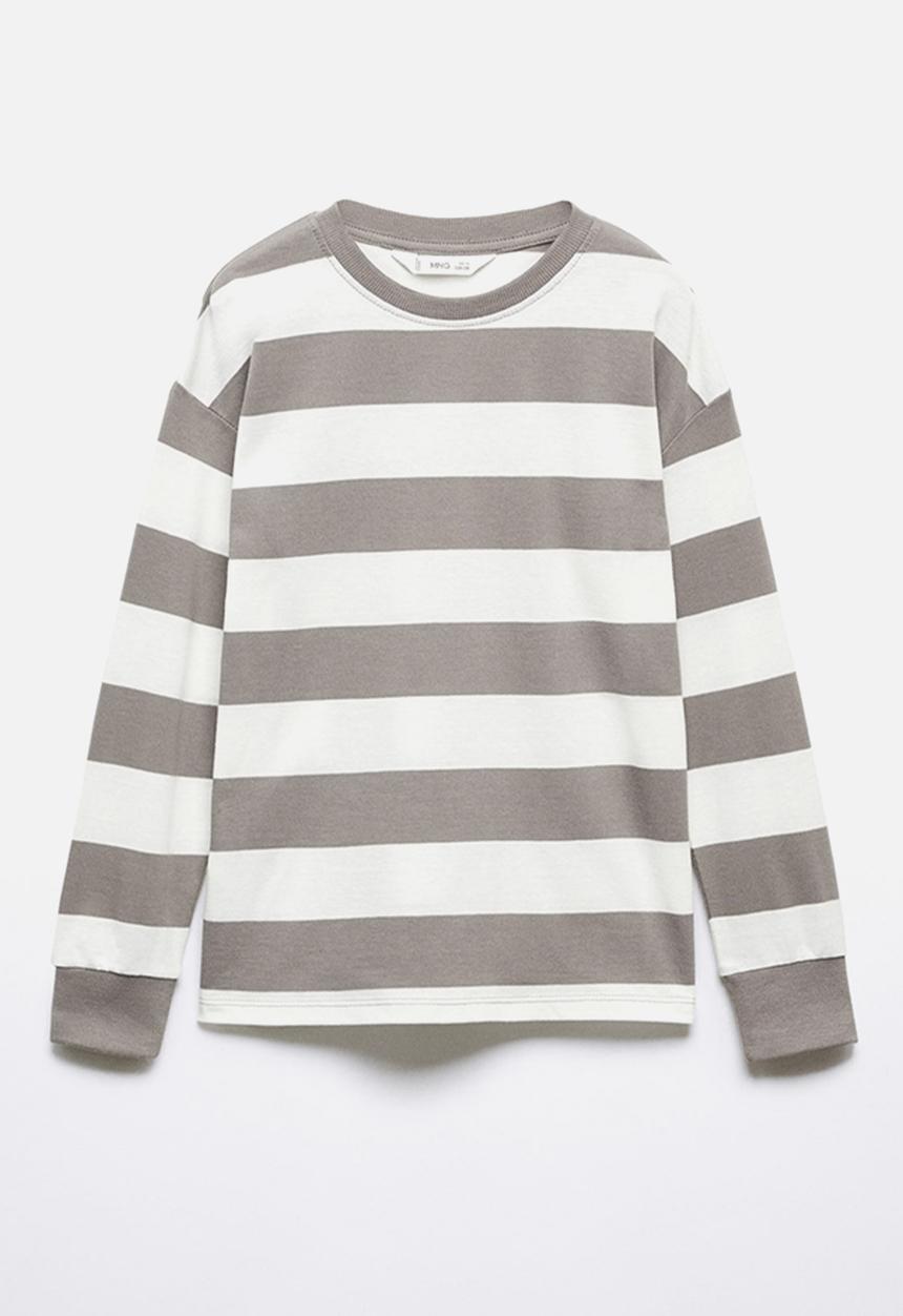 MANGO - T-shirt paul - grey