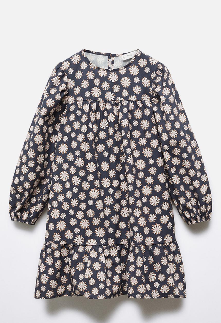 MANGO - Dress rose - grey