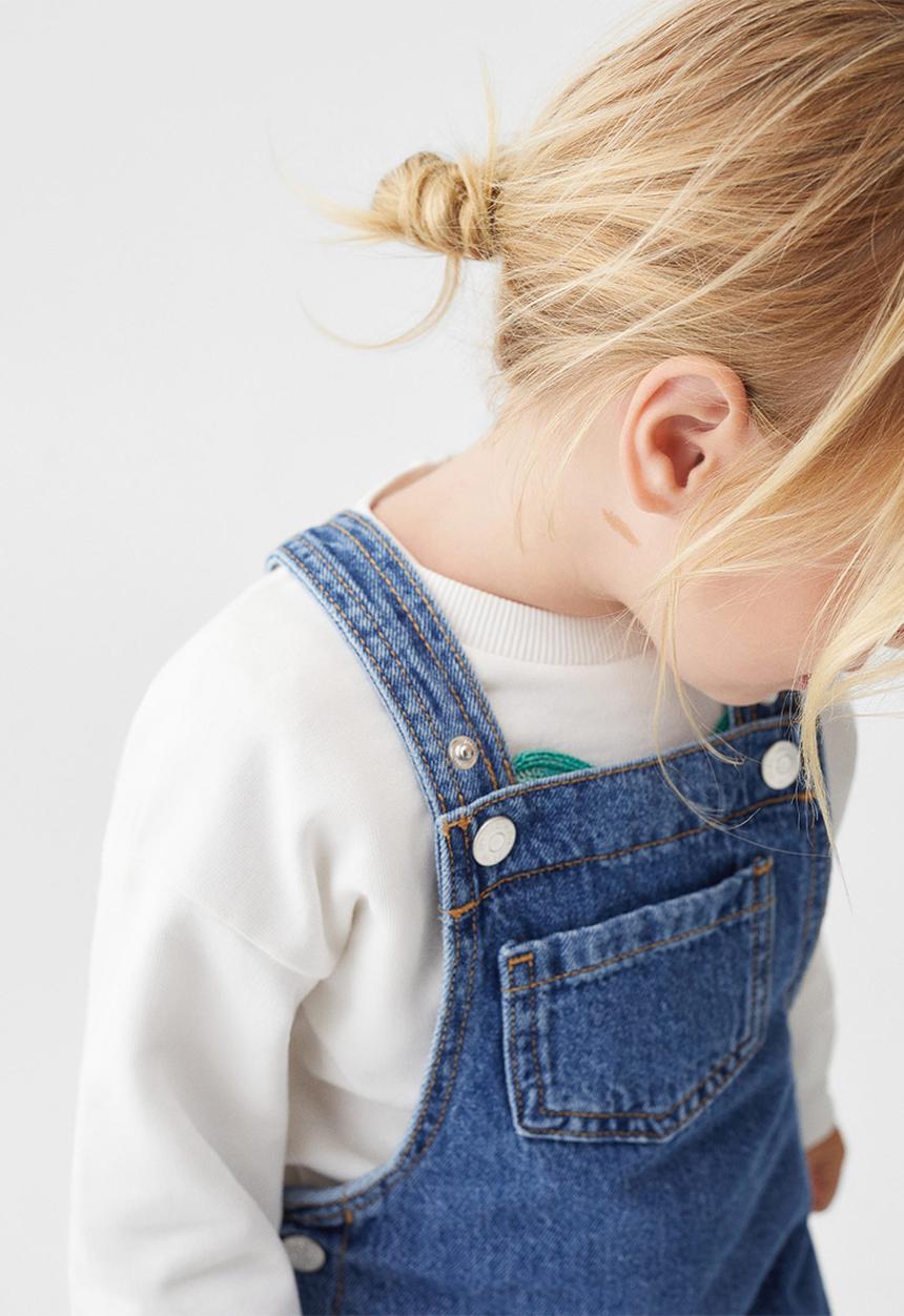 MANGO - Dungaree dress paulab - denim