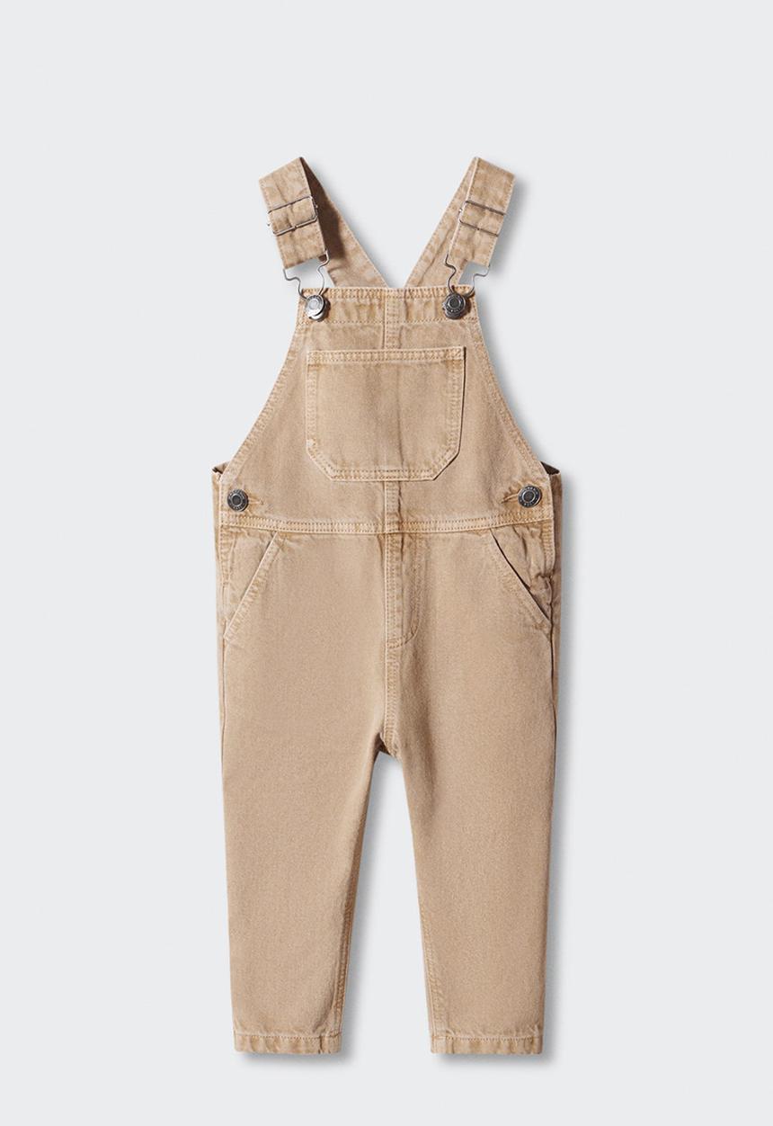 MANGO - Dungarees delos - tobacco brown